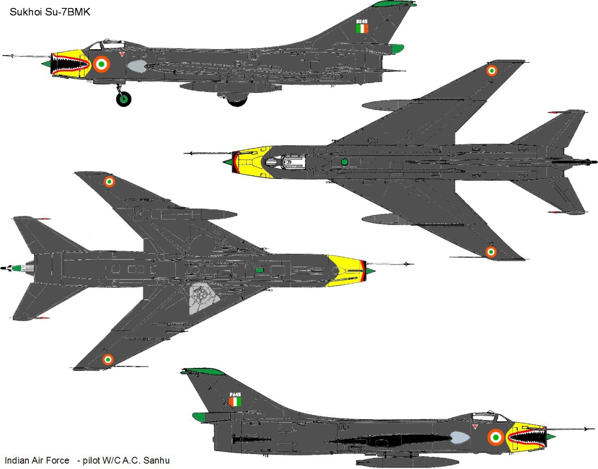 Sukhoi Su-7BKL / Su-7BMK