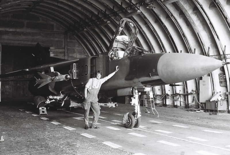 Hotovostní MiG-23MF - Žatec, léto 1987